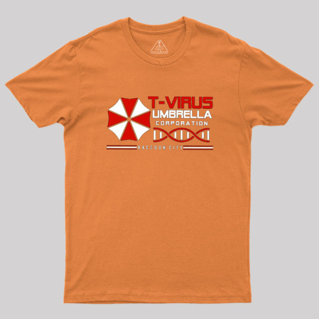 T-Virus Umbrella Corporation Geek T-Shirt