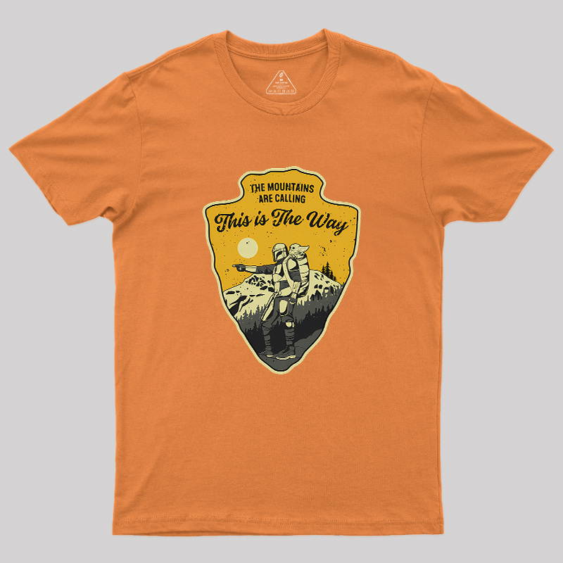 The Way To The Mountains Geek T-Shirt