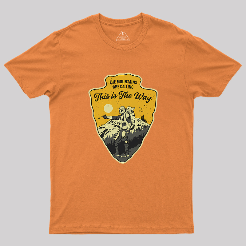The Way To The Mountains Geek T-Shirt