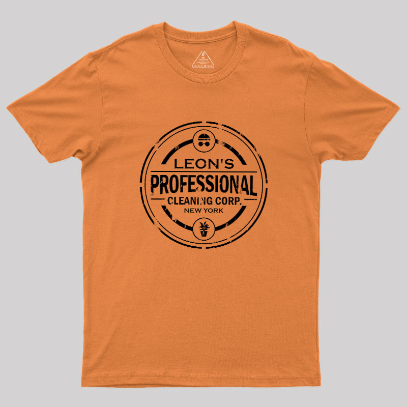 Leon's Professional Cleaning Corp Geek T-Shirt