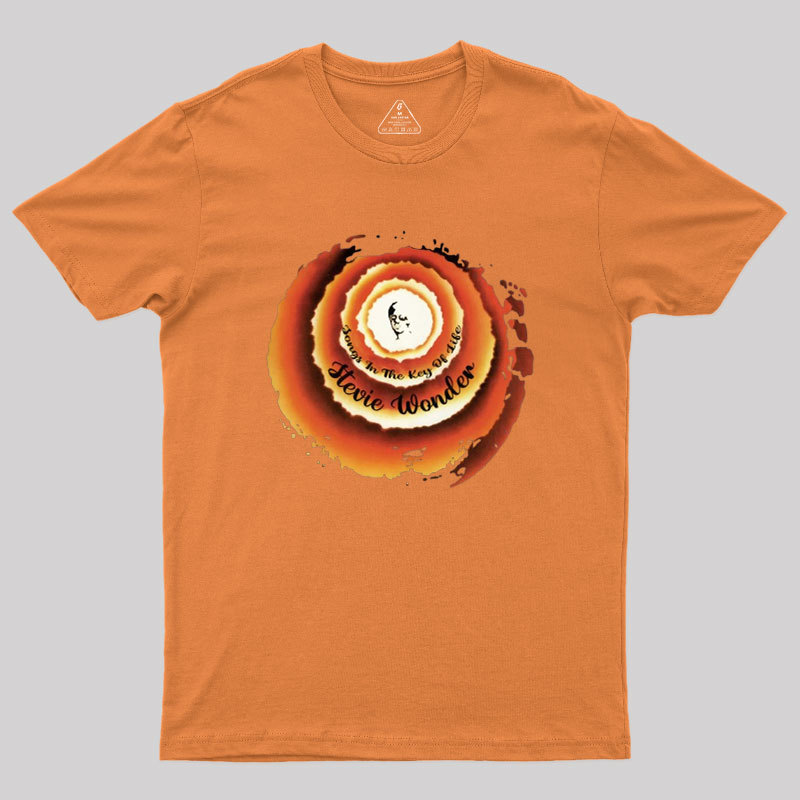 Stevie Wonder Songs In The Key Of Life Geek T-Shirt