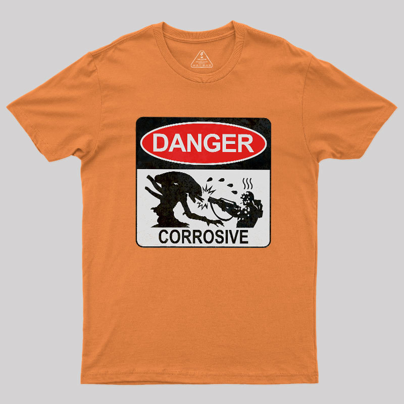Danger Corrosive Geek T-Shirt