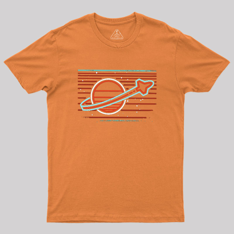 Retro Space Launch Geek T-Shirt