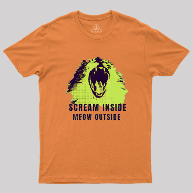 Scream Inside Geek T-Shirt