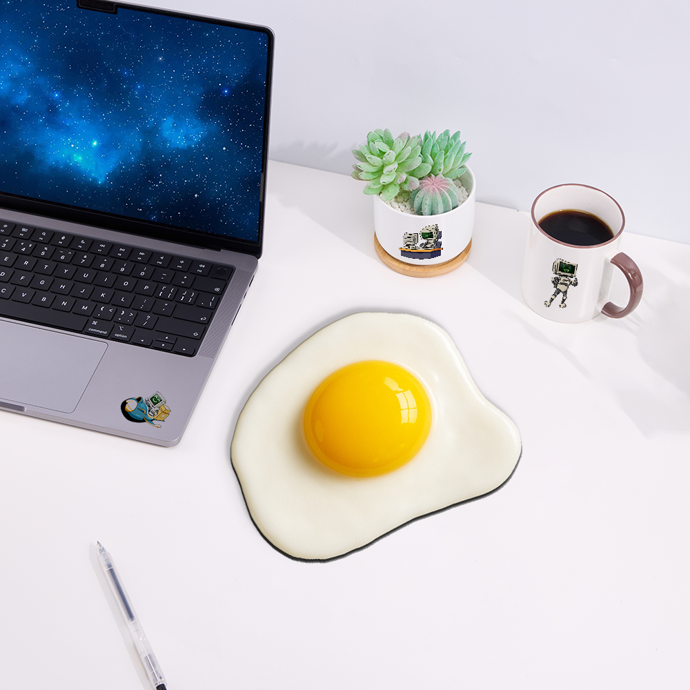 Fried Egg Novelty Mouse Pad