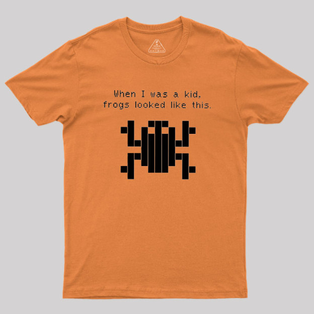 Funny 80s Arcade Game Design Geek T-Shirt