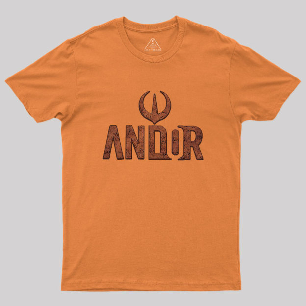 Andor Raised Logo Geek T-Shirt