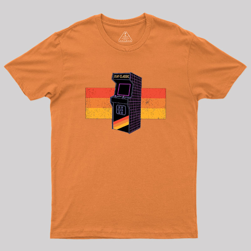 Stay Classic Arcade 80s Geek T-Shirt