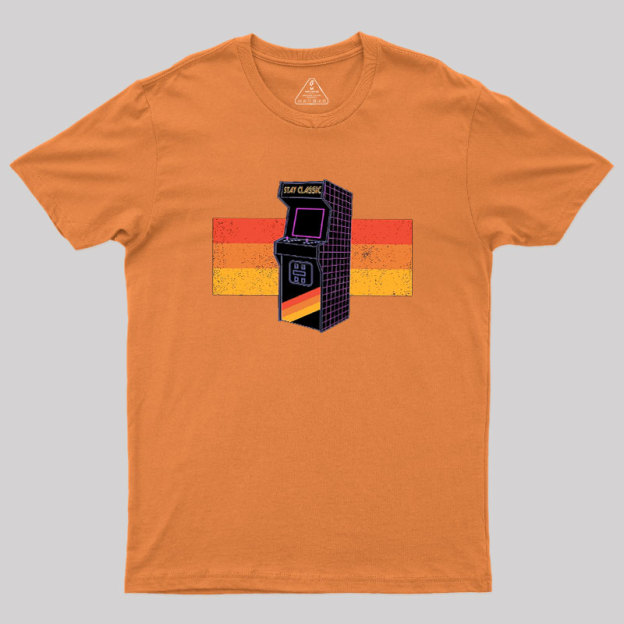 Stay Classic Arcade 80s Geek T-Shirt