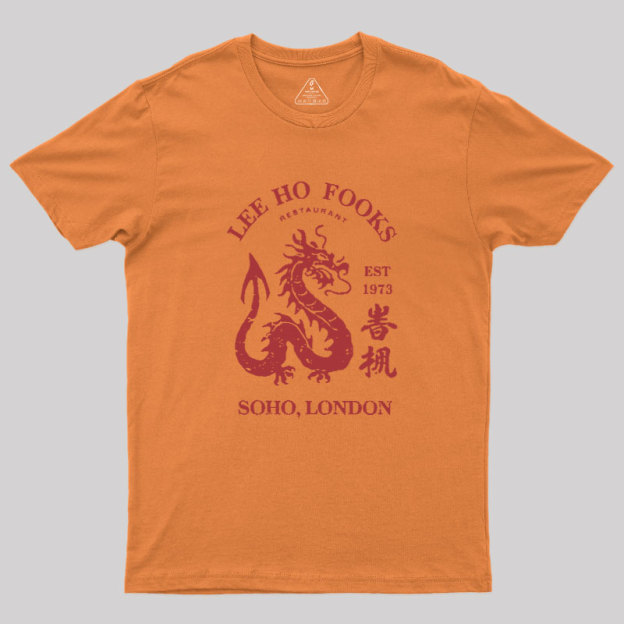 Lee Ho Fooks Red Print Geek T-Shirt