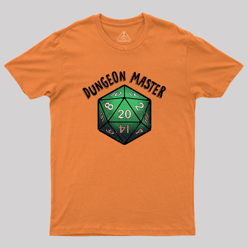 Magic Dice Green Geek T-Shirt