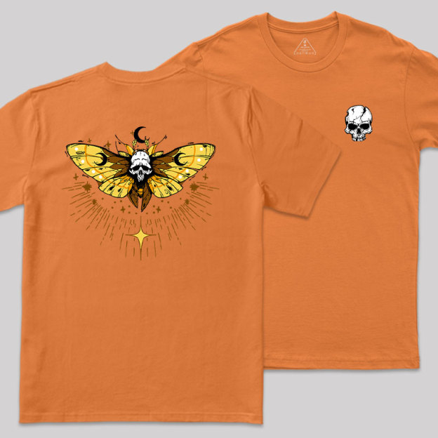 Butterfly Reaper Front and Back Printed Geek T-Shirt