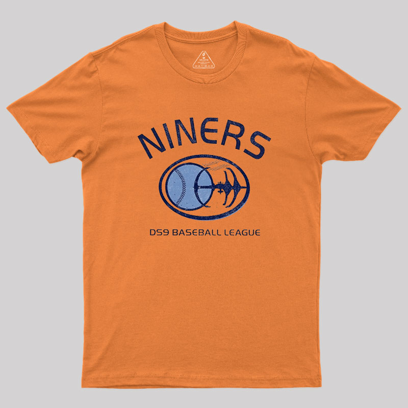 Deep Space Nine Niners DS9 Baseball League Geek T-Shirt
