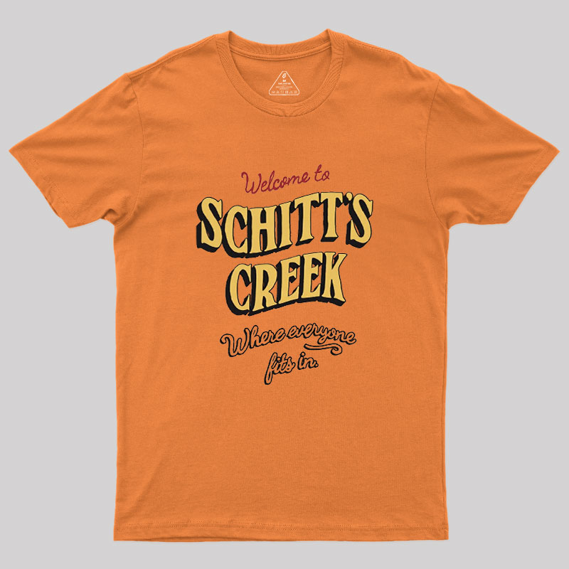 Schitt's Creek Welcome Sign Geek T-Shirt