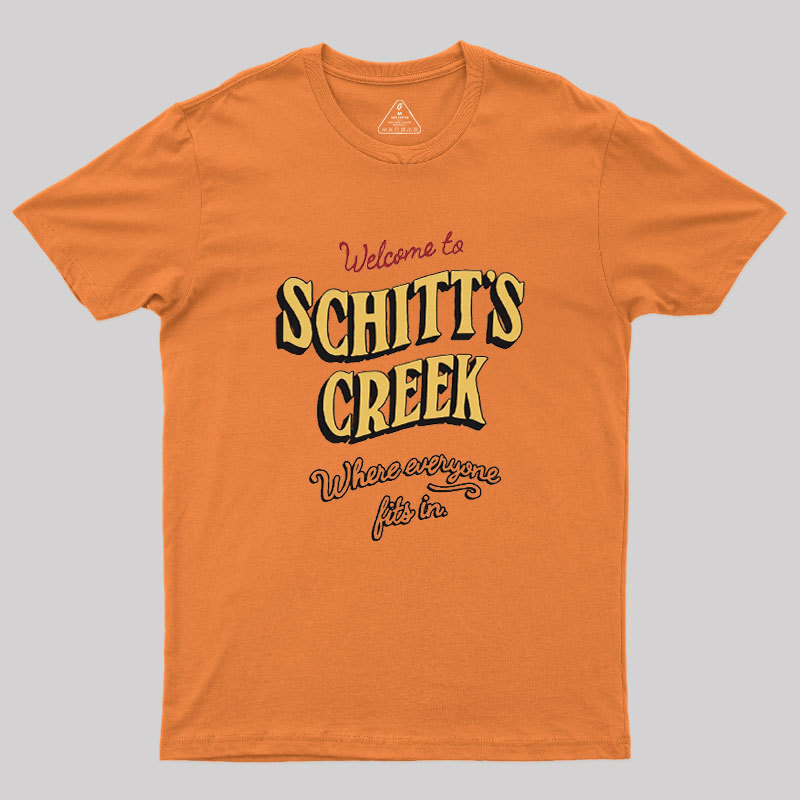 Schitt's Creek Welcome Sign Geek T-Shirt