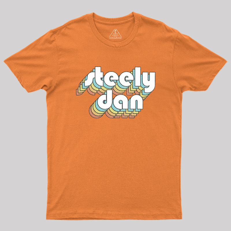 Steely Dan Retro Faded-Style Geek T-Shirt