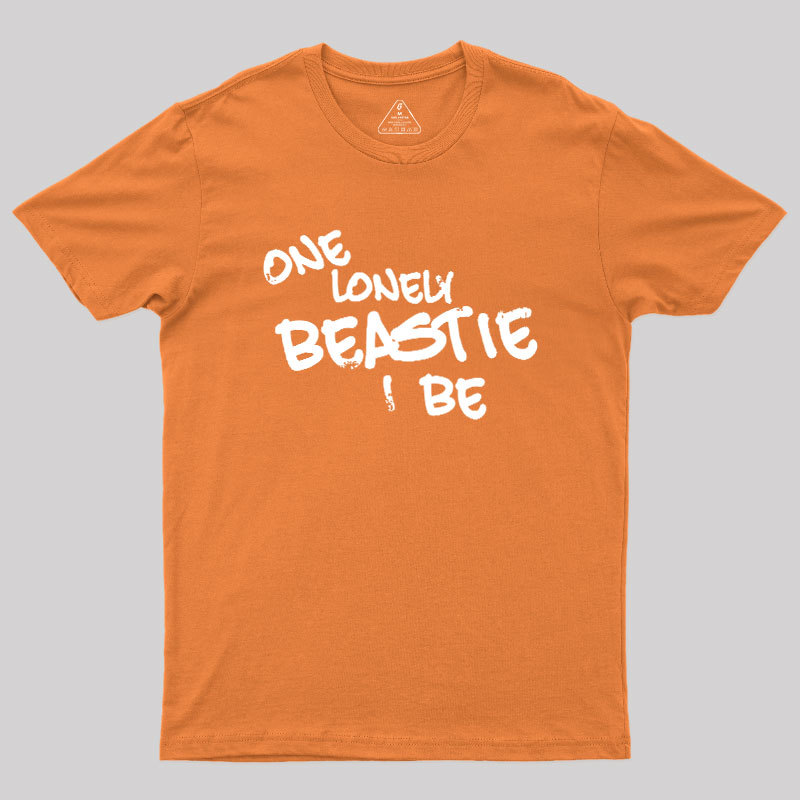 One Lonely Beastie I Be Geek T-Shirt