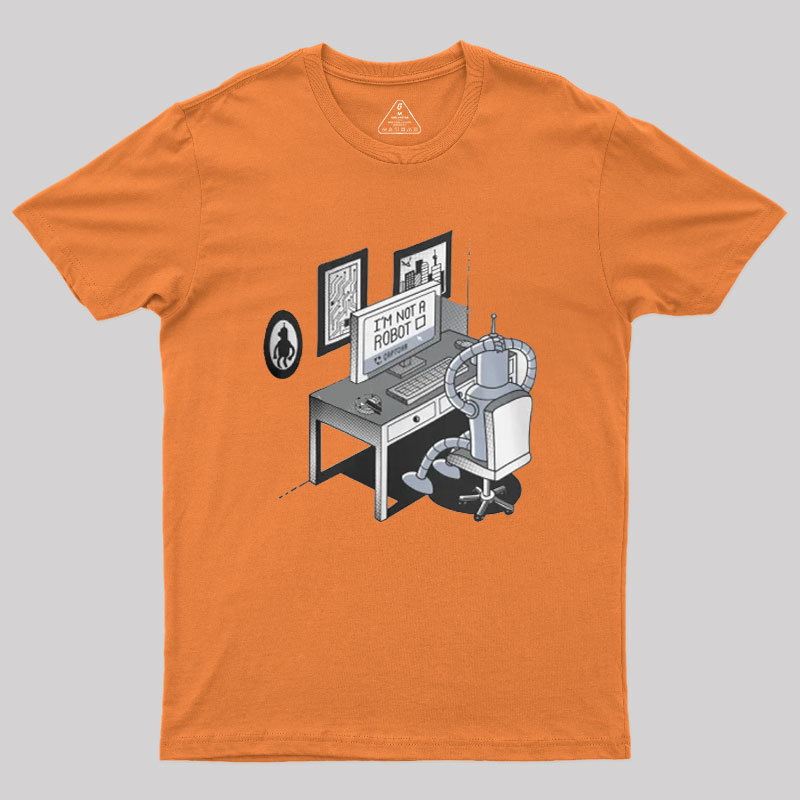 Robot Problems Geek T-Shirt