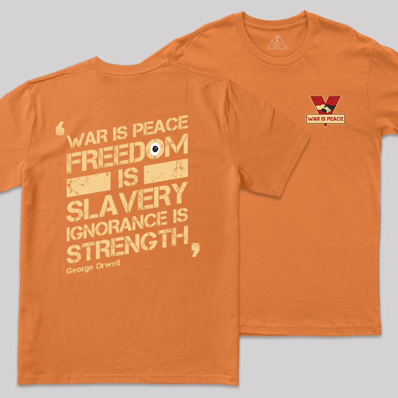 Echoes of Dystopia Front and Back Printed Geek T-Shirt