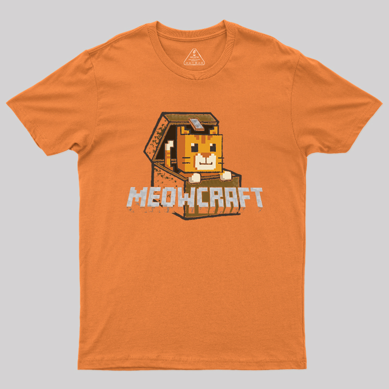 Meowcraft Geek T-Shirt