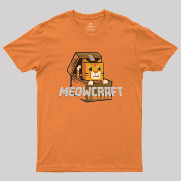Meowcraft Geek T-Shirt