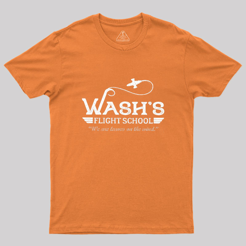 Washs Flight School Classic Geek T-Shirt