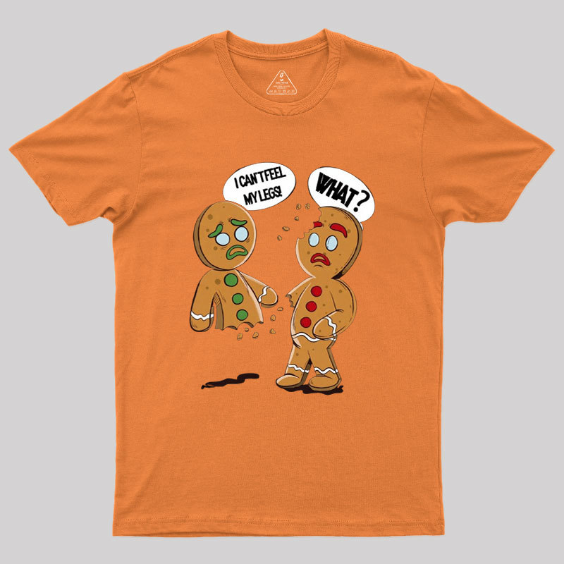 Funny Gingerbread Christmas Geek T-Shirt