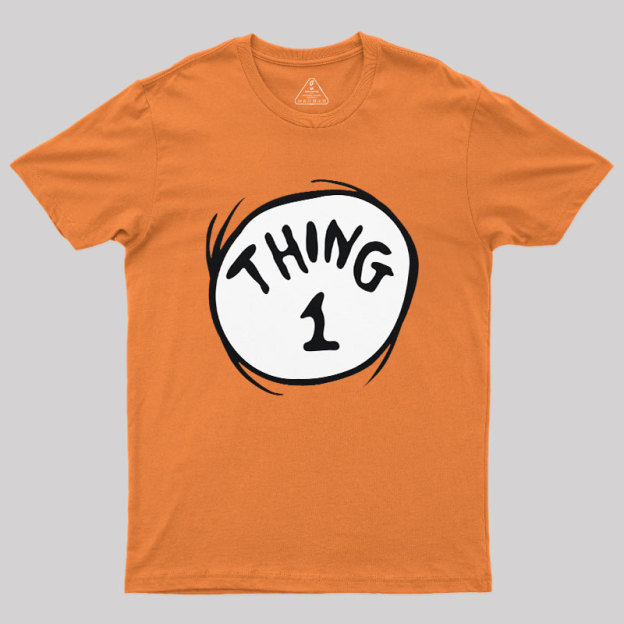 Thing One Cat Geek T-Shirt