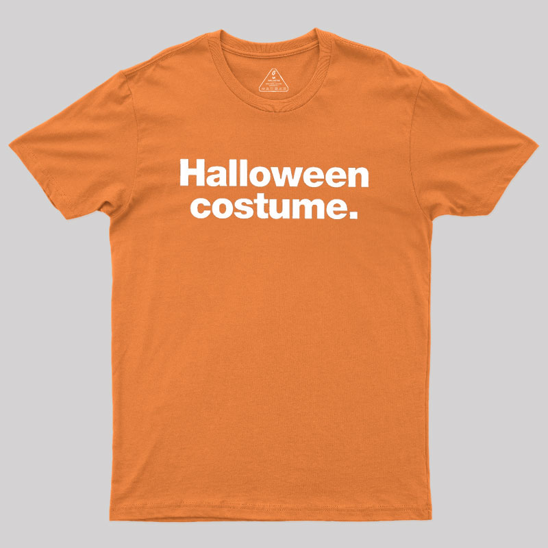 Halloween Costume Geek T-Shirt