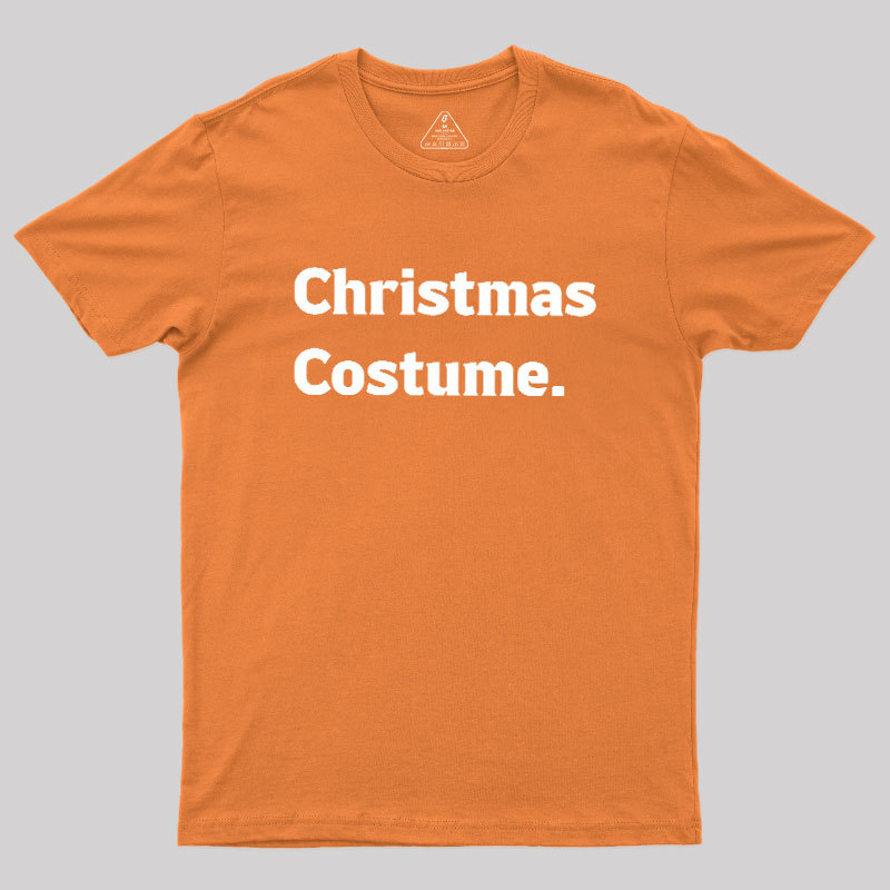 Christmas Costume Geek T-Shirt