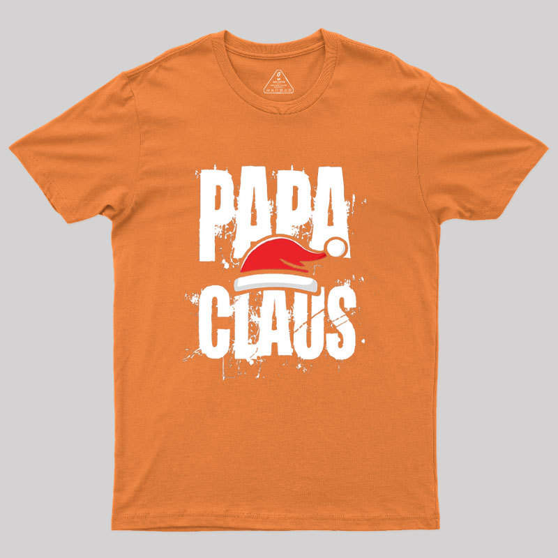 Santa Hat Papa Claus Geek T-Shirt