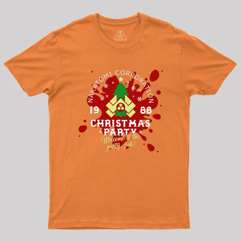 Nakatomi Corp Christmas Party Geek T-Shirt