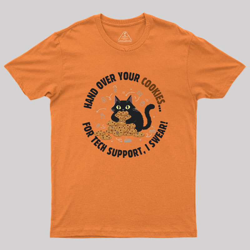 Cookie Negotiator Tech Support Geek T-Shirt
