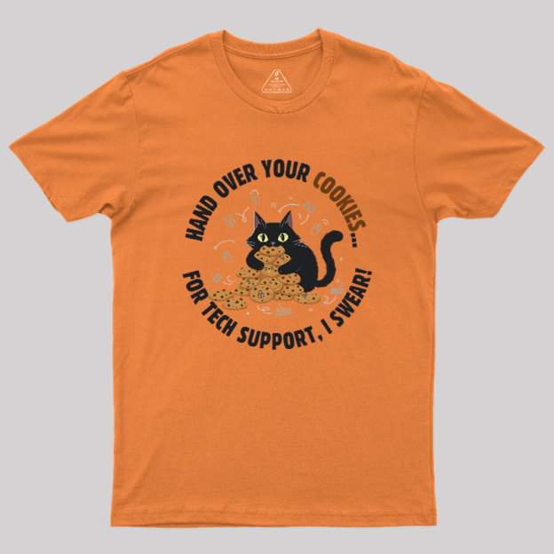 Cookie Negotiator Tech Support Geek T-Shirt