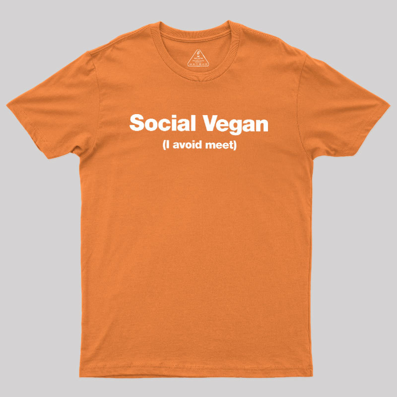 Social Vegan Geek T-Shirt