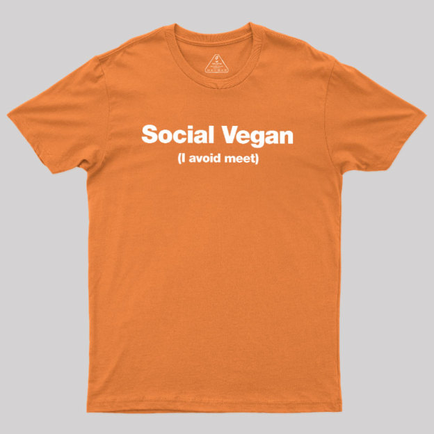 Social Vegan Geek T-Shirt