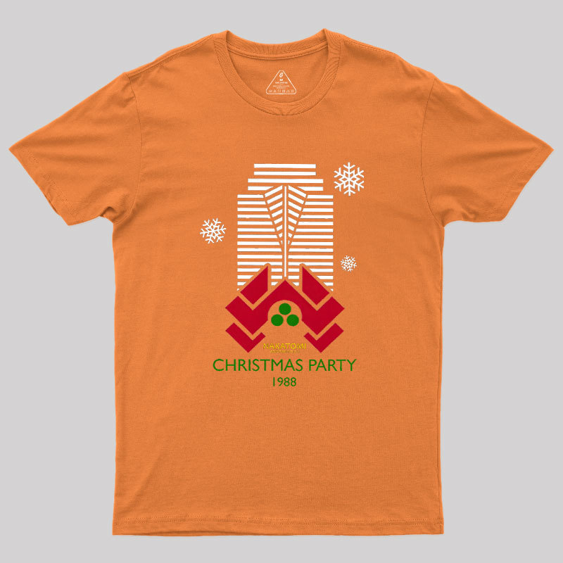 Nakatomi Christmas Party Geek T-Shirt