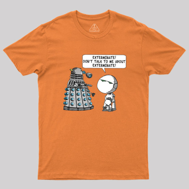 Dalek Adams Mashup Geek T-Shirt