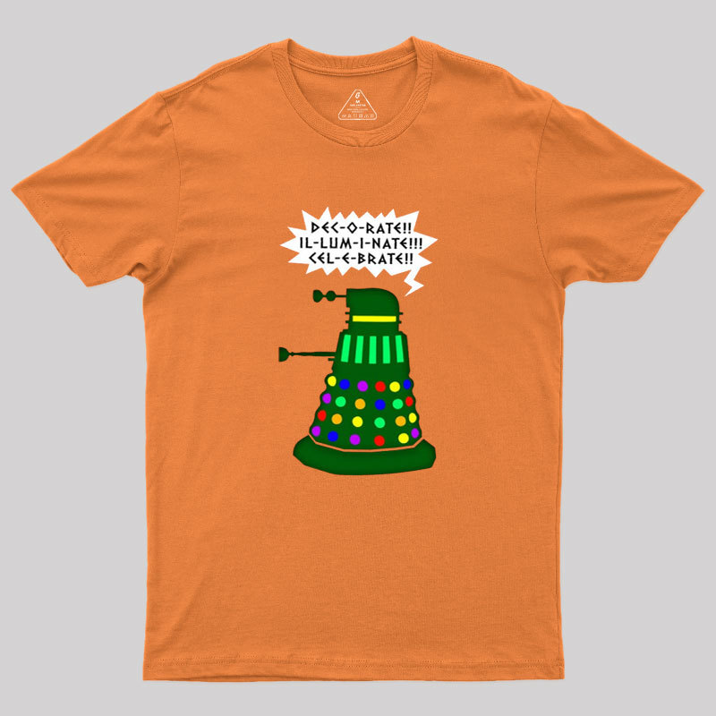 Holiday Dalek Geek T-Shirt
