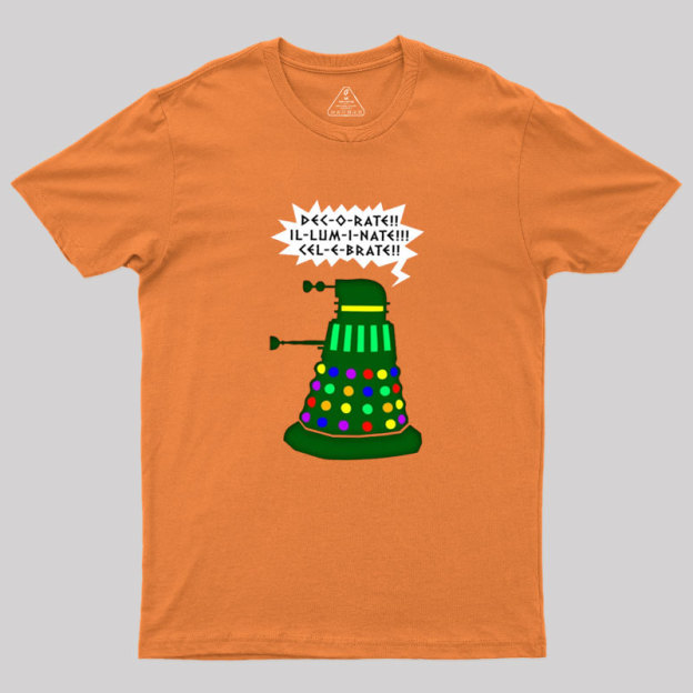Holiday Dalek Geek T-Shirt