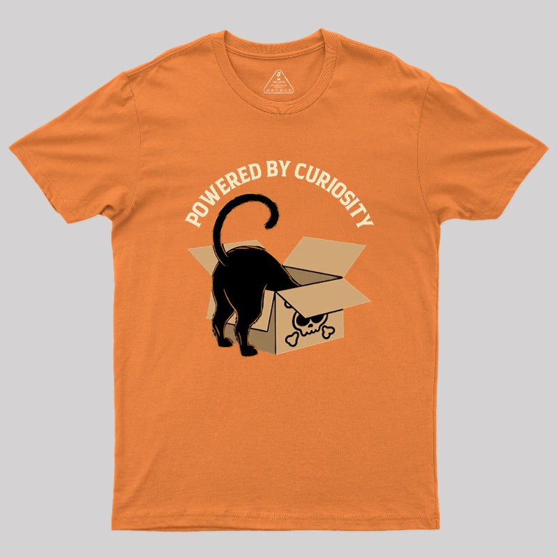 Powered By Curiosity Geek T-Shirt
