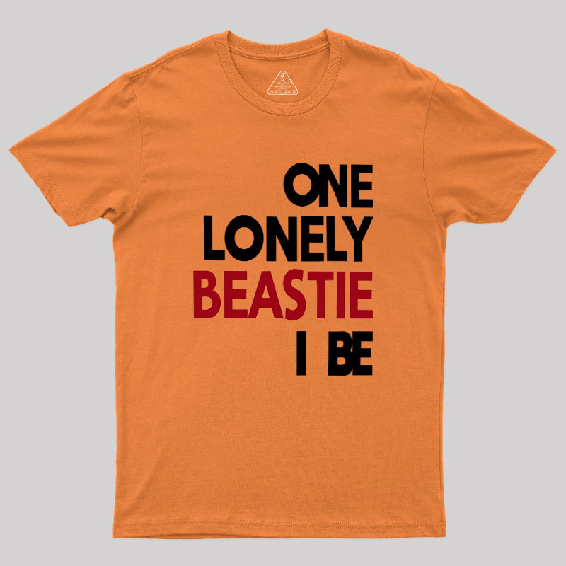 One Lonely Beastie I Be Geek T-Shirt