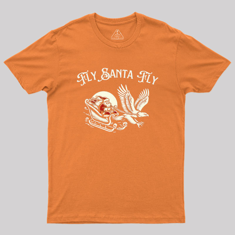 Fly Santa Fly Geek T-Shirt