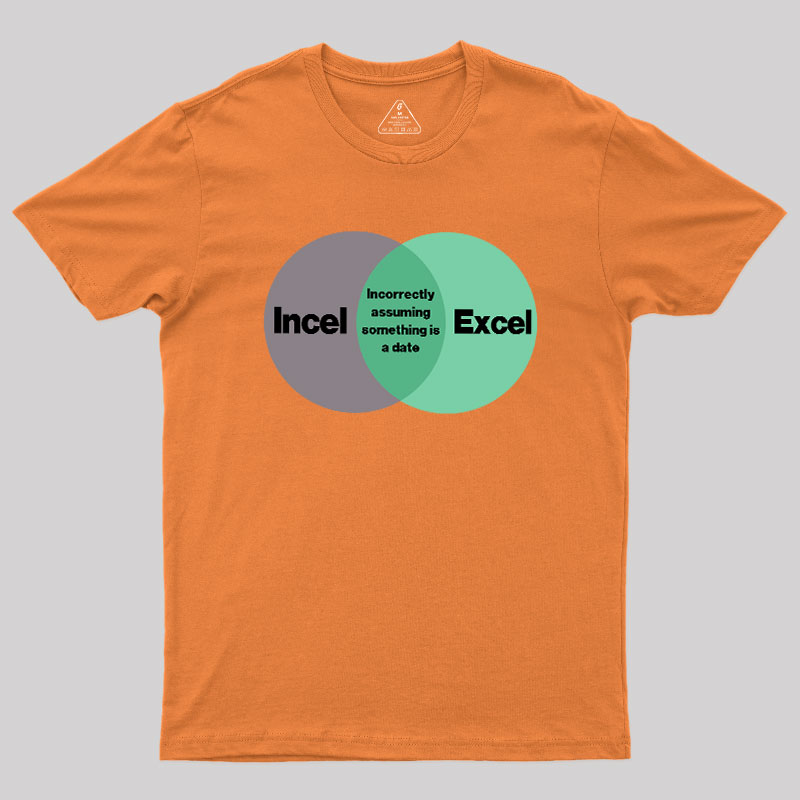 Excel Incel Geek T-Shirt