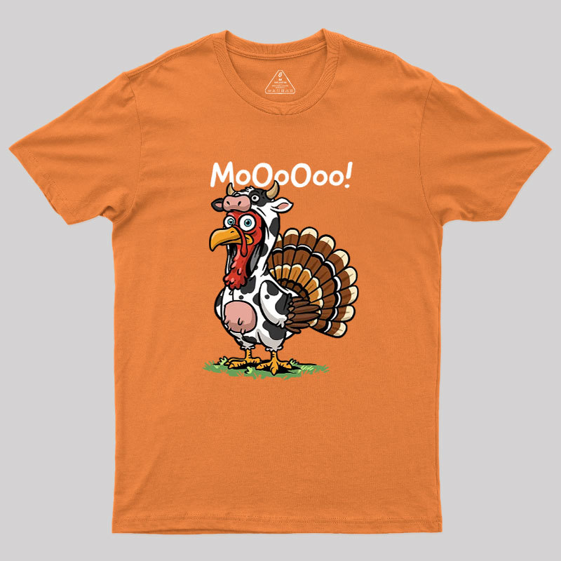 Turkey Moo Geek T-Shirt