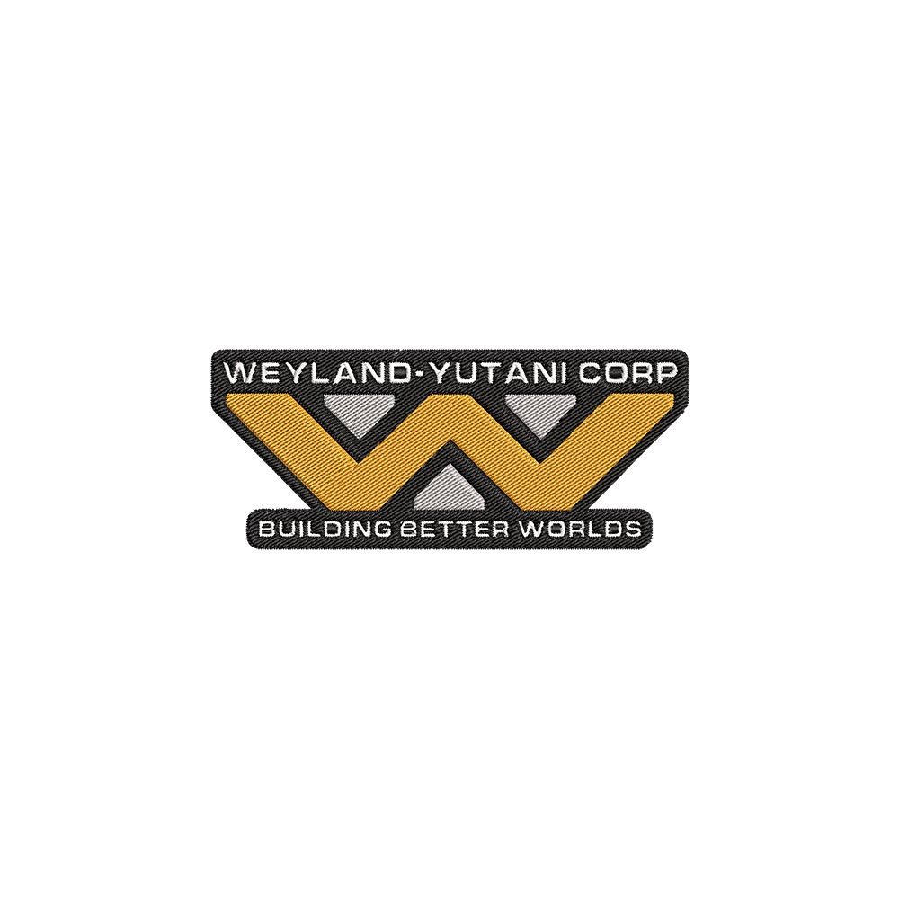 Weyland Corp Geek Embroidered Patch