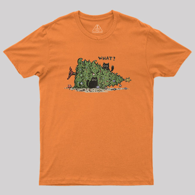 What Cat Funny Geek T-Shirt