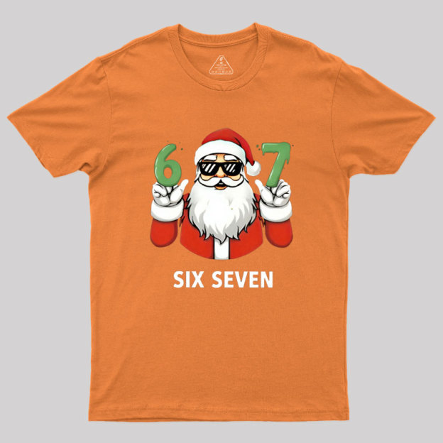 Santa 67 Christmas Geek T-Shirt