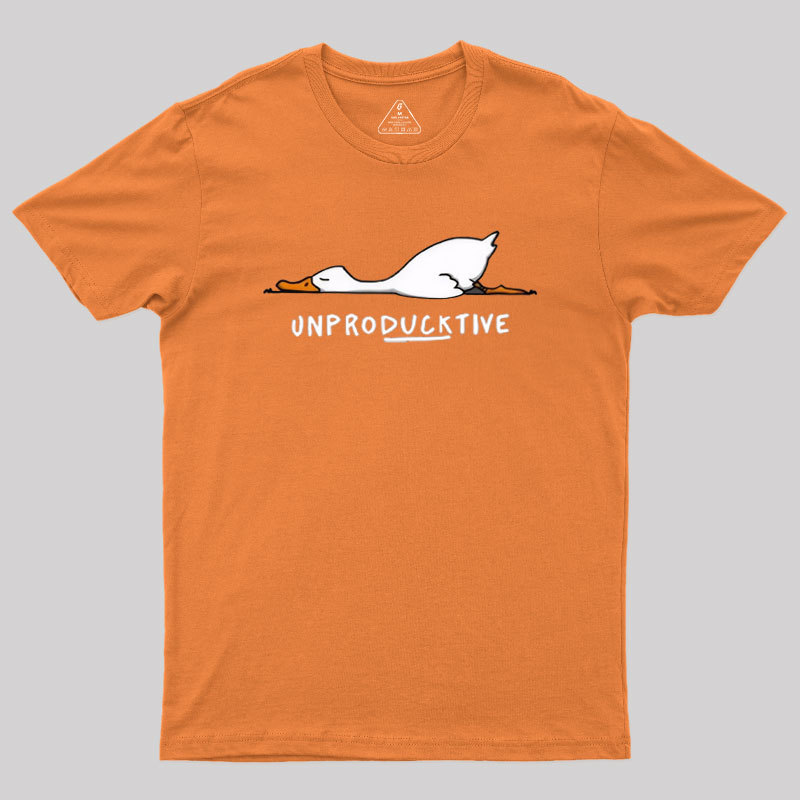 Unproducktive Geek T-Shirt