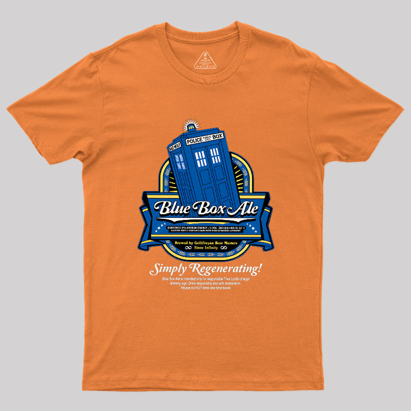Blue Box Ale Geek T-Shirt
